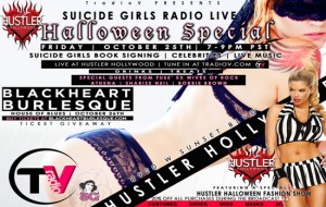 SG Radio Live Broadcast Feat. Fuse TV’s Ex Wives of Rock and Hustler Halloween Fashion Show