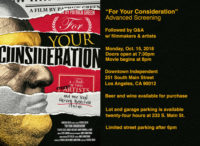 For Your Consideration — FREE Screening & Q&A on Oct 15 in DTLA